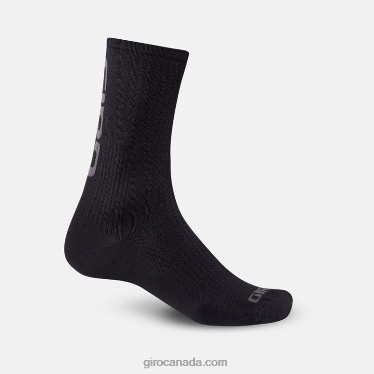 Giro Black/Dark Shadow Unisex Hrc Team Sock 46F4N816