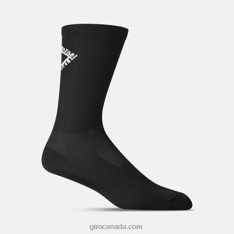 Giro Black Data Mosh Unisex Comp Racer High Rise Sock 46F4N168