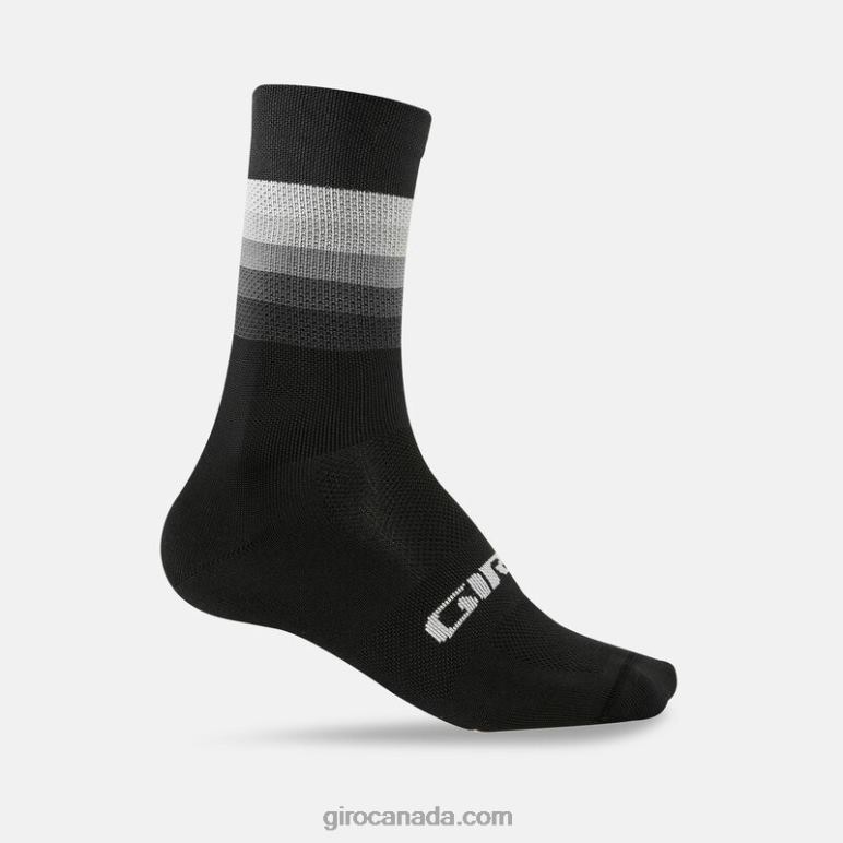 Giro Black Heatwave Unisex Comp Racer High Rise Sock 46F4N787