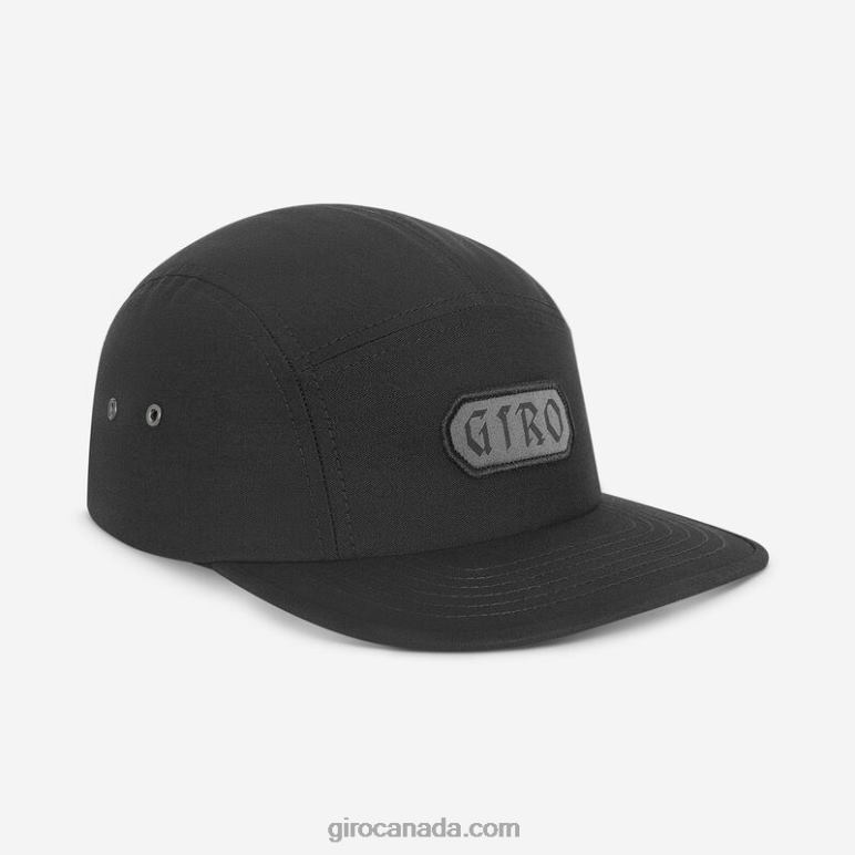 Giro Black Mono Unisex Jockey Cap 46F4N207
