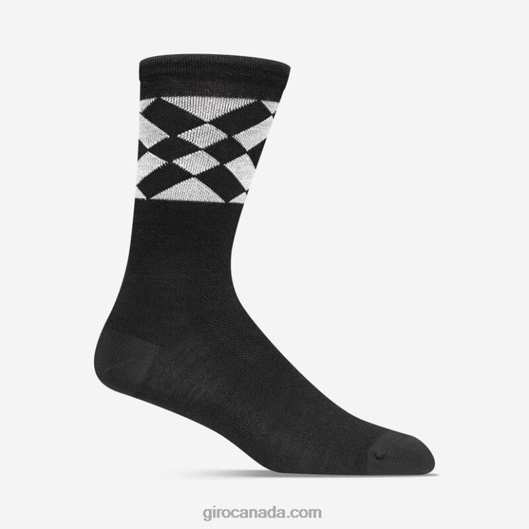 Giro Black Sintra Unisex Seasonal Merino Wool Sock 46F4N900