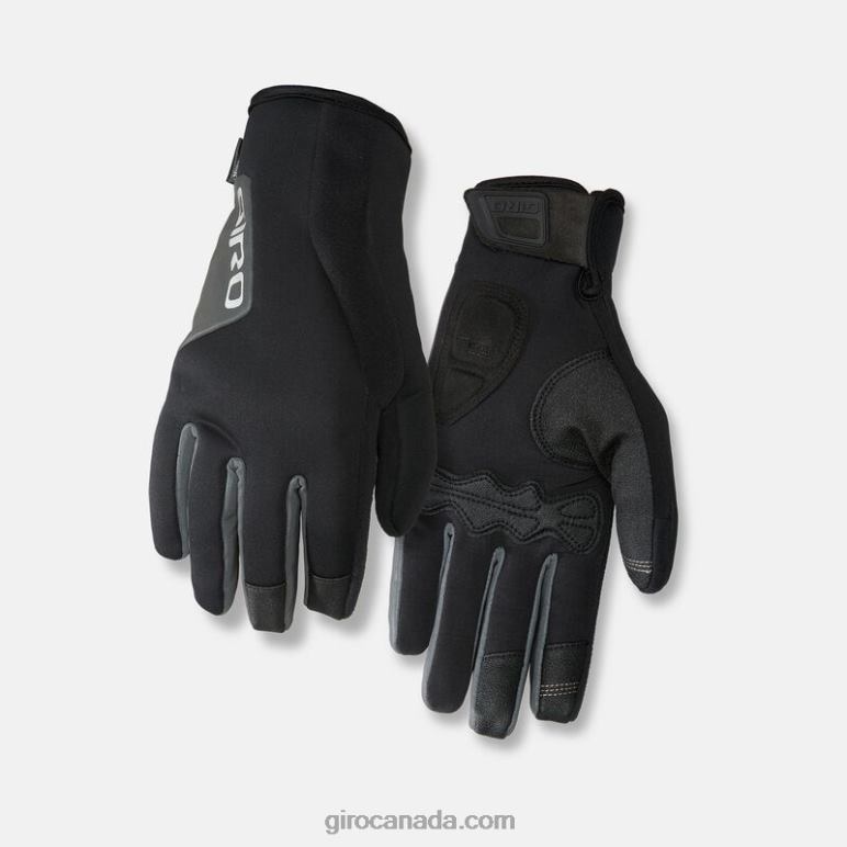 Giro Black Unisex Ambient 2.0 Glove 46F4N176