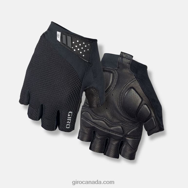 Giro Black Unisex Monaco Ii Gel Glove 46F4N275
