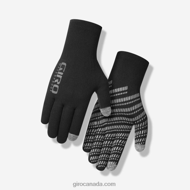 Giro Black Unisex Xnetic H2O Glove 46F4N185
