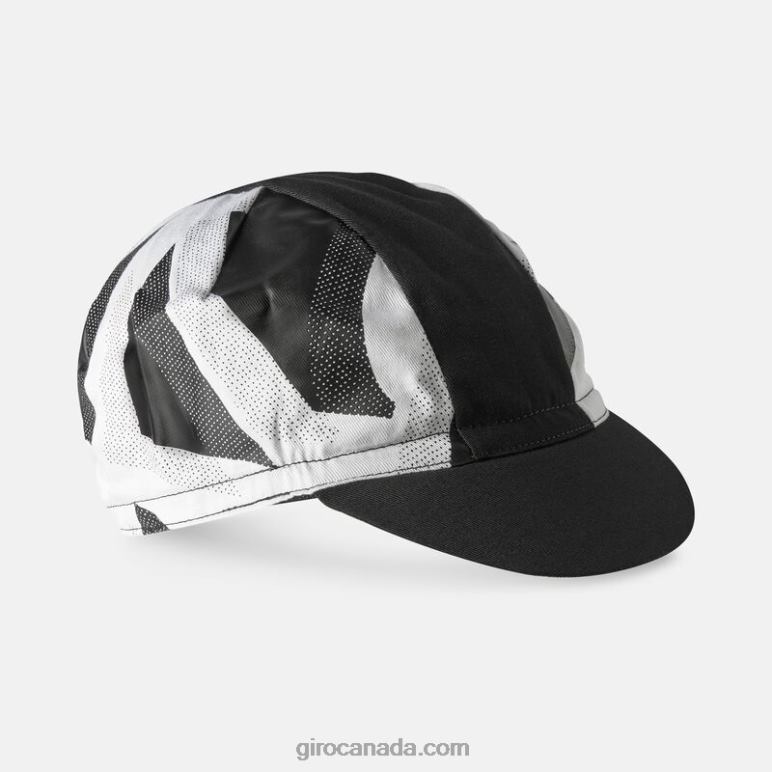 Giro Black/White Reveal Unisex Classic Cotton Cap 46F4N221
