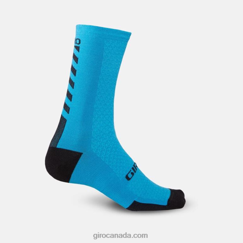 Giro Blue/Black Unisex Hrc+ Merino Wool Sock 46F4N910