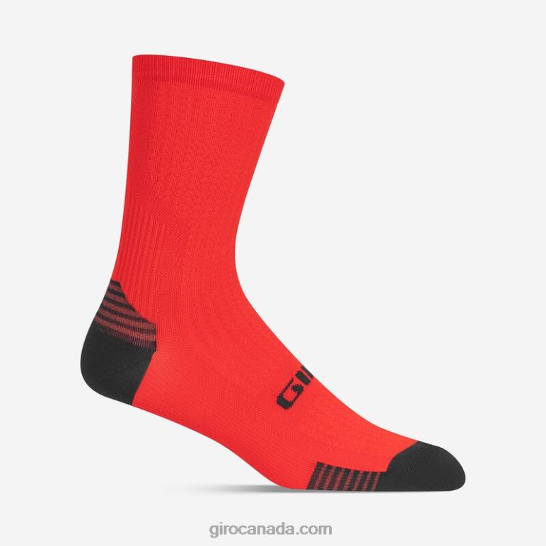 Giro Bright Red Unisex Hrc+ Grip Sock 46F4N856