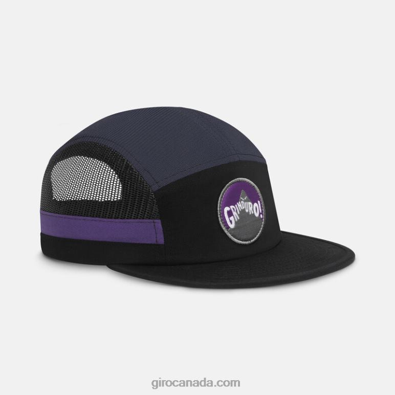 Giro Grinduro Purple Unisex Athletic Cap 46F4N205