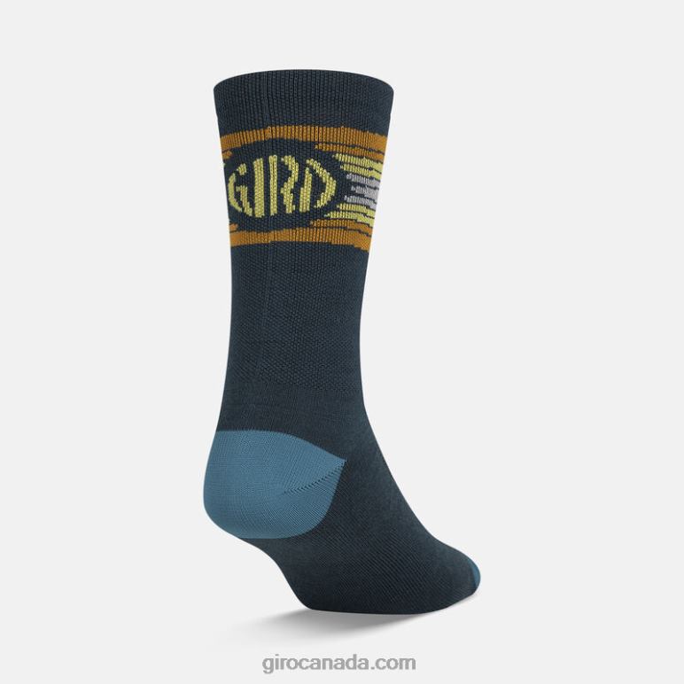 Giro Harbor Blue Sol Unisex Seasonal Merino Wool Sock 46F4N905