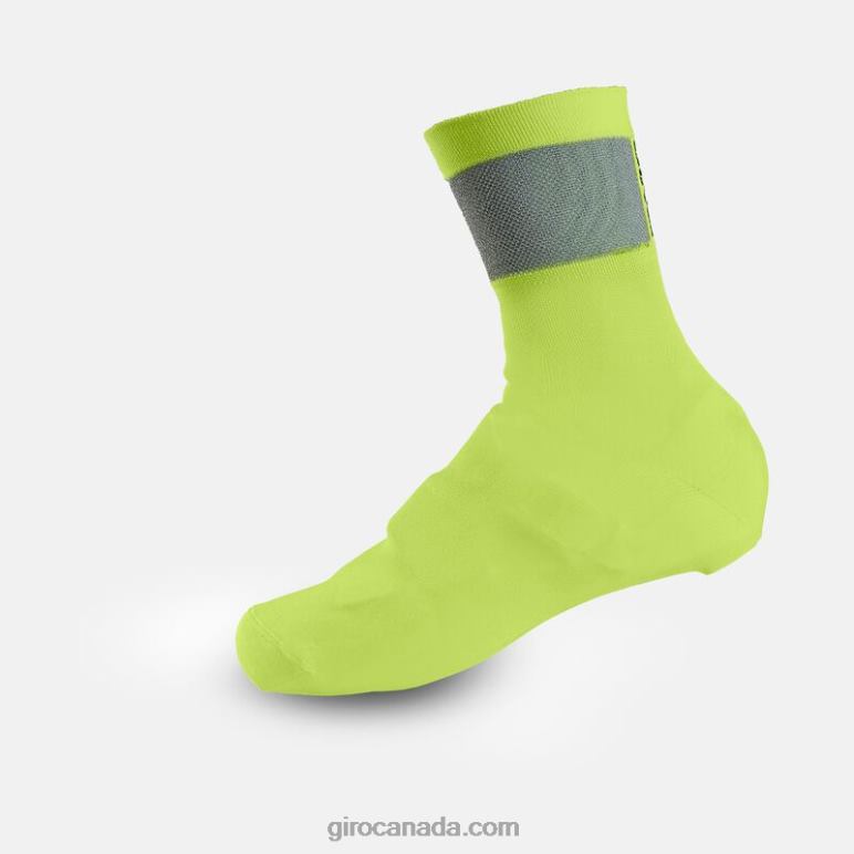 Giro Highlight Yellow Unisex Knit Shoe Cover 46F4N1029