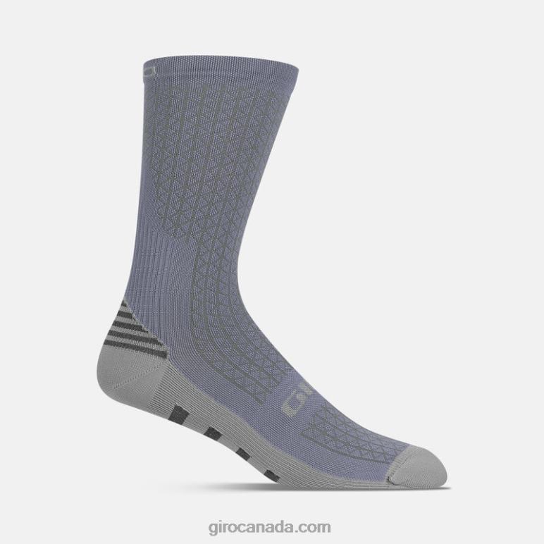 Giro Lavender Grey Unisex Hrc+ Grip Sock 46F4N861