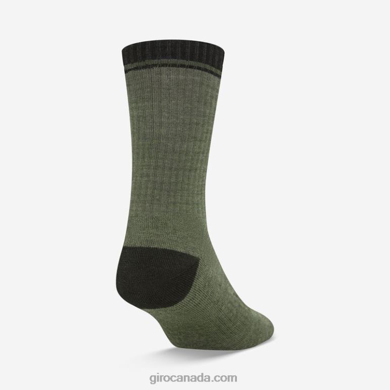 Giro Olive Unisex Winter Merino Wool Sock 46F4N899