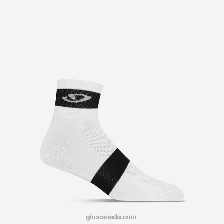 Giro White Unisex Comp Racer Sock 46F4N886