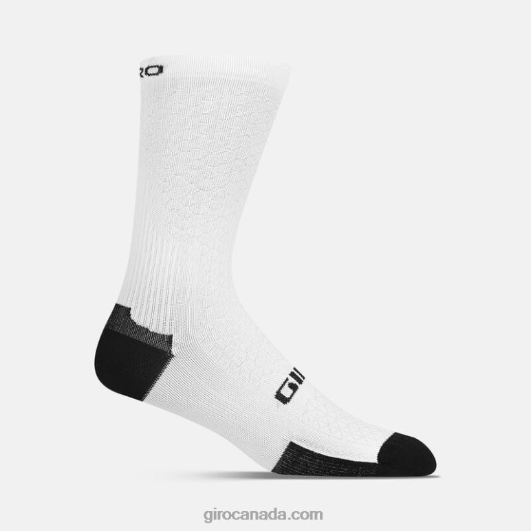 Giro White Unisex Hrc Team Sock 46F4N824