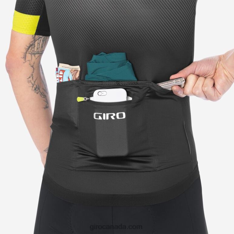 Giro Black/Charcoal Transition Men Chrono Pro Jersey 46F4N440