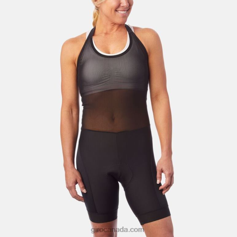 Giro Black Women Base Liner Halter Bib Short 46F4N945