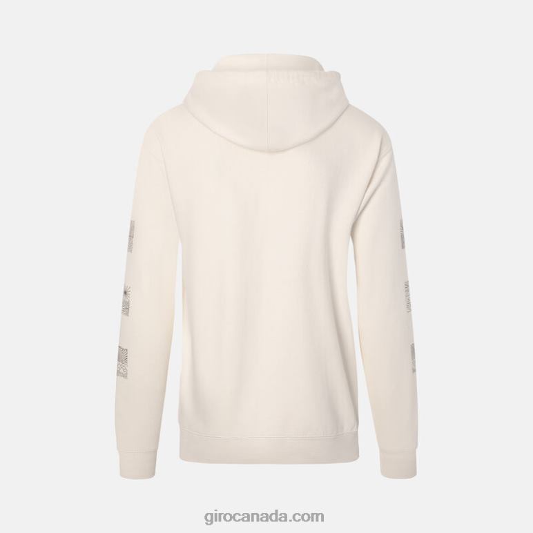 Giro Cream Adventure Grid Unisex Logo Hoodie 46F4N966