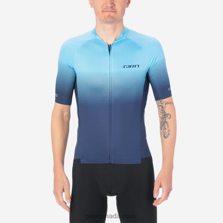 Giro Midnight/Iceberg Transition Men Chrono Pro Jersey 46F4N1098