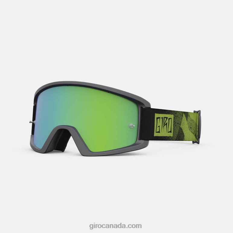 Giro Black/Ano Lime Unisex Tazz Mtb Goggle 46F4N220