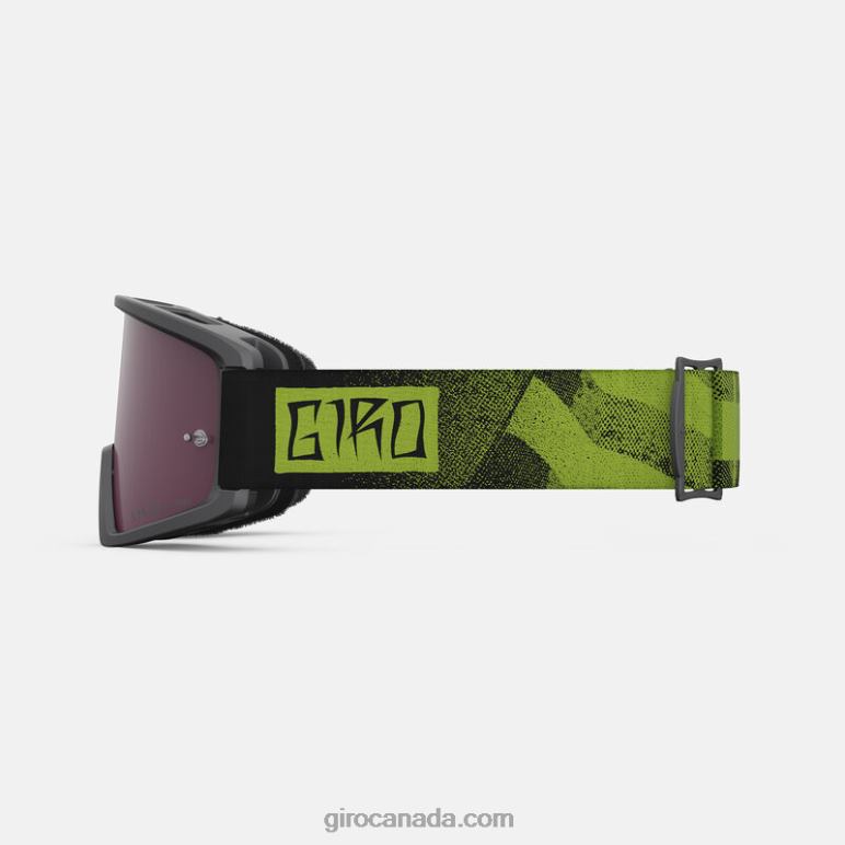 Giro Black/Ano Lime Unisex Tazz Mtb Goggle With Vivid Lens 46F4N216