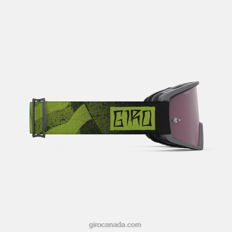 Giro Black/Ano Lime Unisex Tazz Mtb Goggle With Vivid Lens 46F4N216