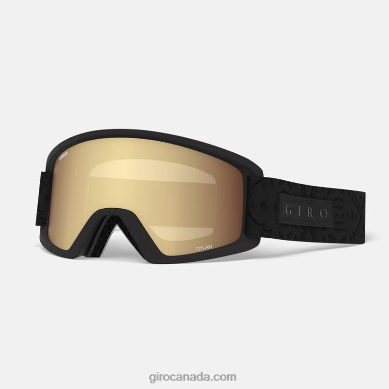 Giro Black Flake Unisex Dylan Asian Fit Goggle 46F4N1032