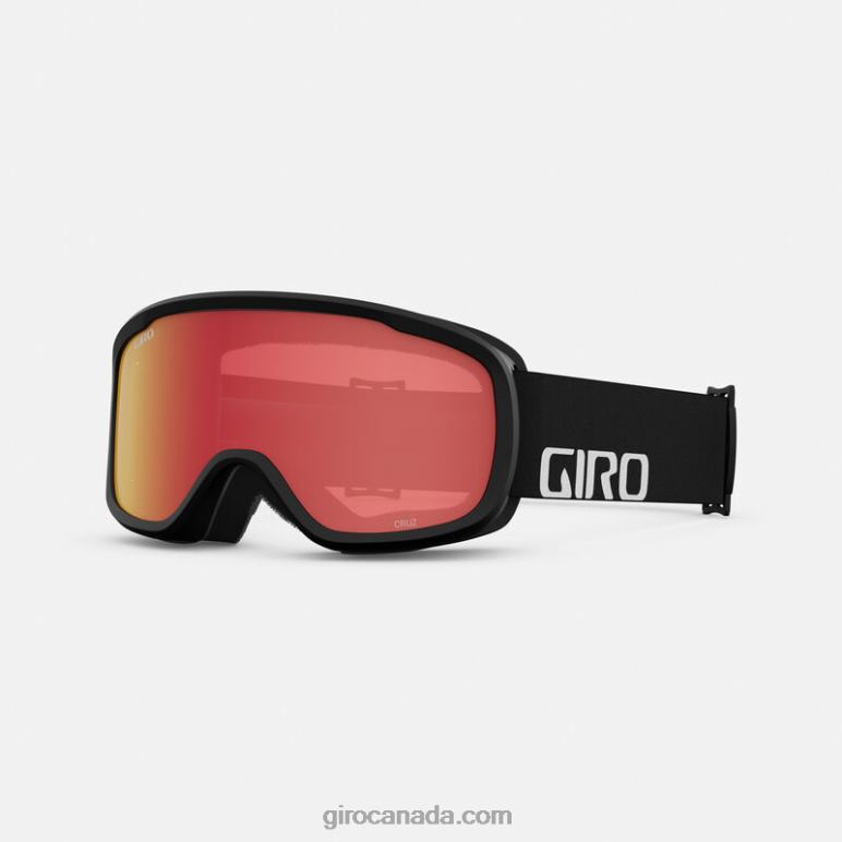 Giro Black Wordmark Unisex Cruz Asian Fit Goggle 46F4N194