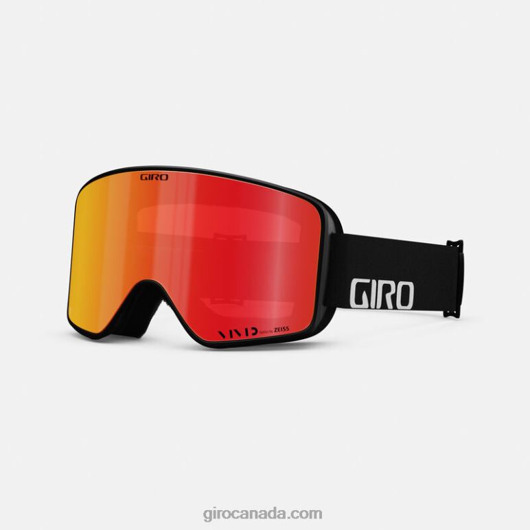 Giro Black Wordmark Unisex Method Asian Fit Goggle 46F4N193