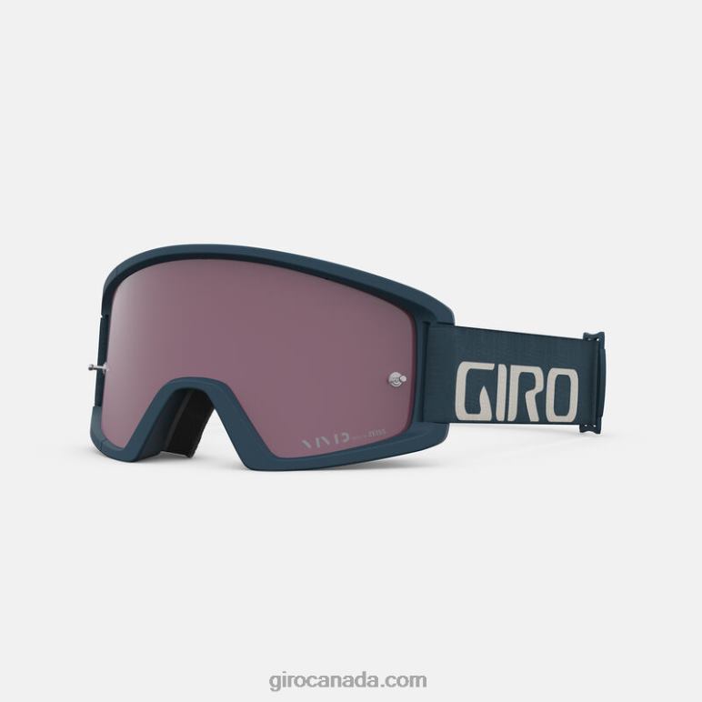 Giro Harbor Blue/Sandstone Unisex Tazz Mtb Goggle With Vivid Lens 46F4N984