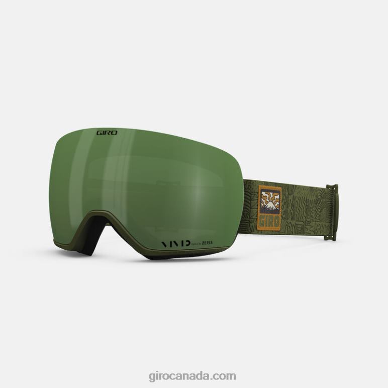 Giro Trail Green Adventure Grid Unisex Article Goggle 46F4N601