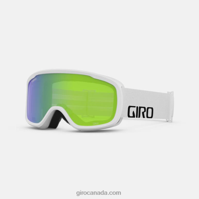 Giro White Wordmark Unisex Cruz Asian Fit Goggle 46F4N929