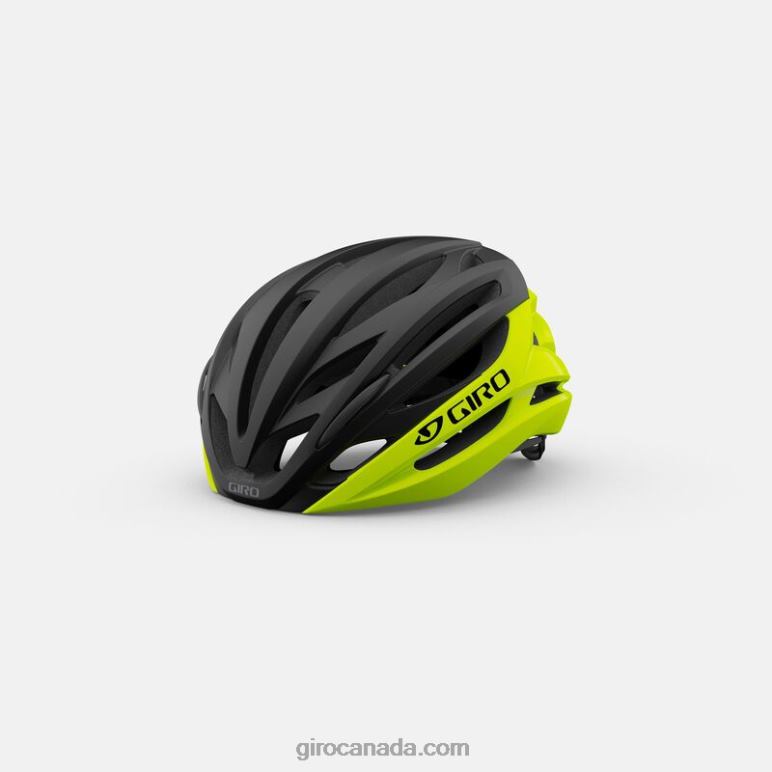 Giro Highlight Yellow/Black Unisex Syntax Mips Helmet 46F4N111