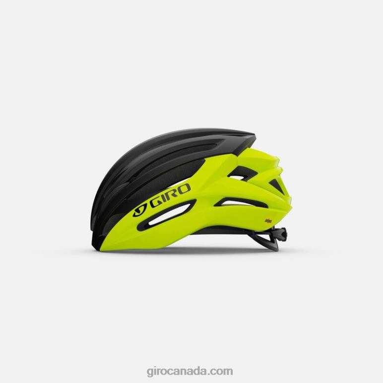 Giro Highlight Yellow/Black Unisex Syntax Mips Helmet 46F4N111