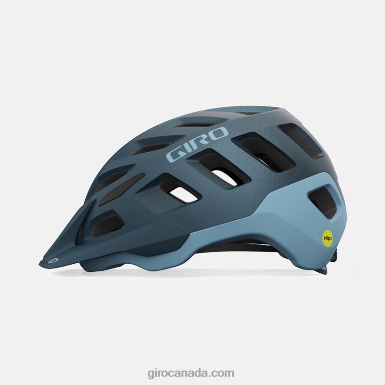 Giro Matte Ano Harbor Blue Women Radix Mips Helmet 46F4N669