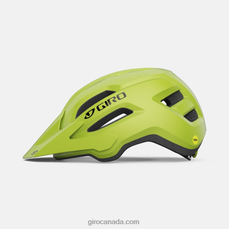 Giro Matte Ano Lime Unisex Fixture Mips Ii Helmet 46F4N35