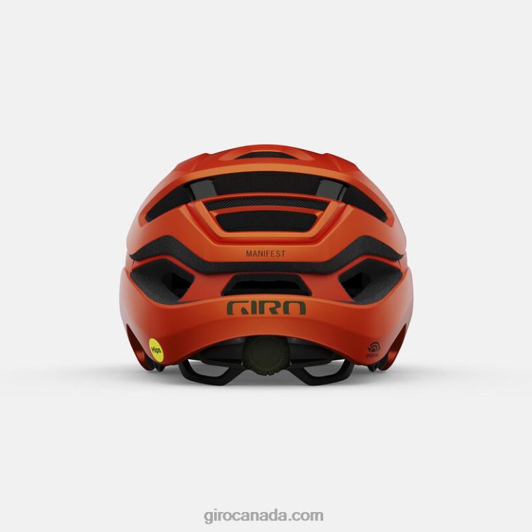 Giro Matte Ano Orange Unisex Manifest Spherical Helmet 46F4N103
