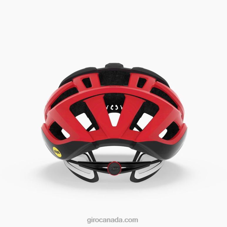 Giro Matte Black/Bright Red Unisex Agilis Mips Helmet 46F4N636