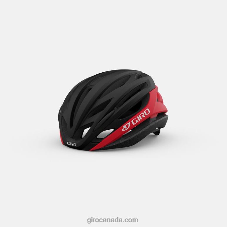 Giro Matte Black/Bright Red Unisex Syntax Mips Helmet 46F4N616
