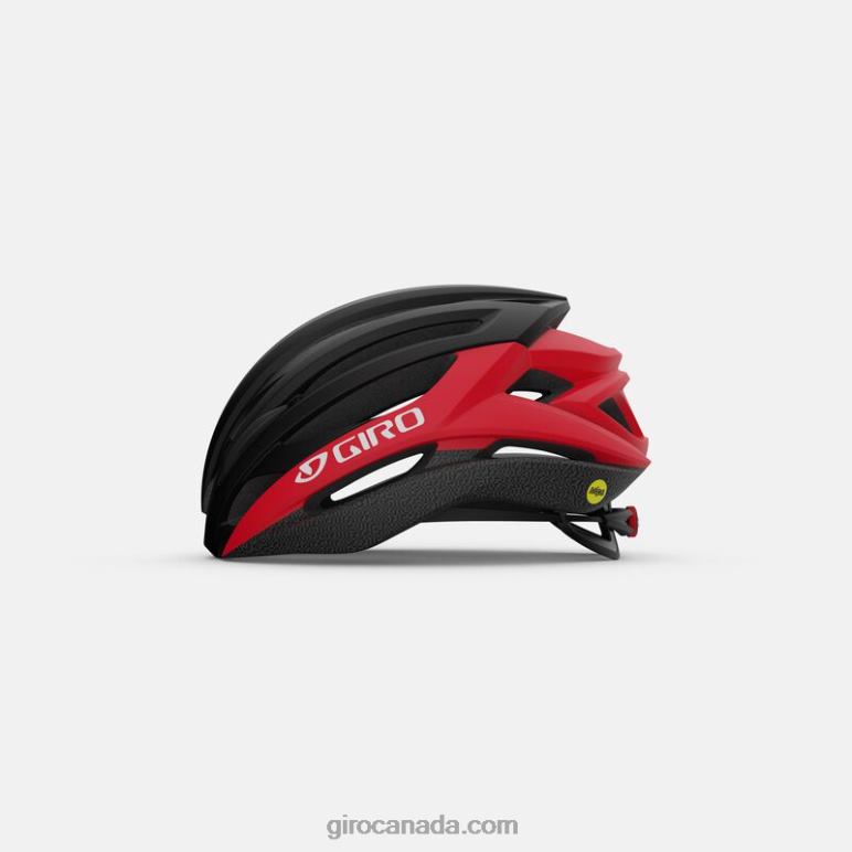 Giro Matte Black/Bright Red Unisex Syntax Mips Helmet 46F4N616
