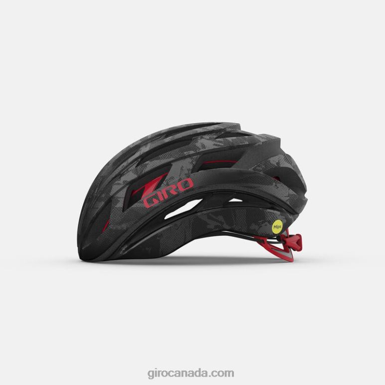 Giro Matte Black Crossing Unisex Helios Spherical Helmet 46F4N276