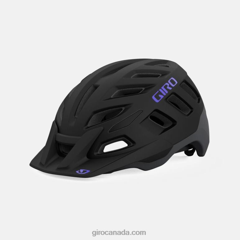 Giro Matte Black/Electric Purple Women Radix Mips Helmet 46F4N1227