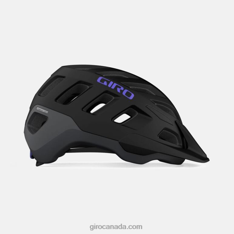 Giro Matte Black/Electric Purple Women Radix Mips Helmet 46F4N1227
