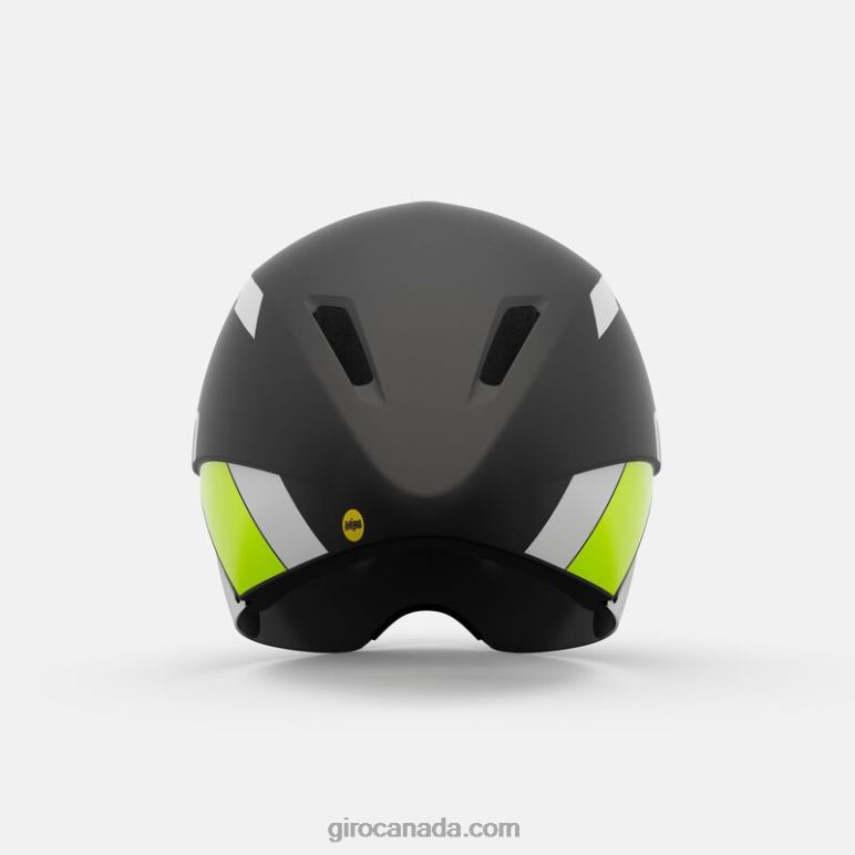 Giro Matte Black Fade/Highlight Yellow Unisex Aerohead Mips Helmet 46F4N33