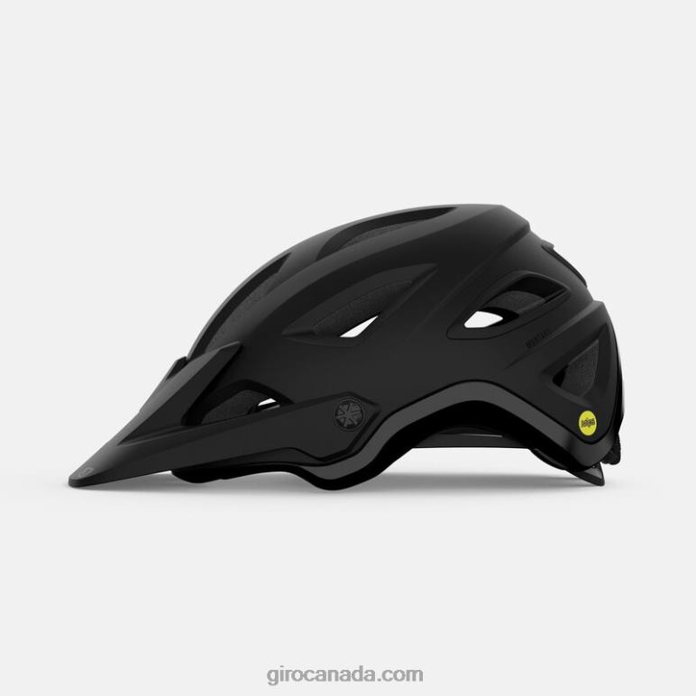 Giro Matte Black/Gloss Black Unisex Montaro Mips Helmet 46F4N412