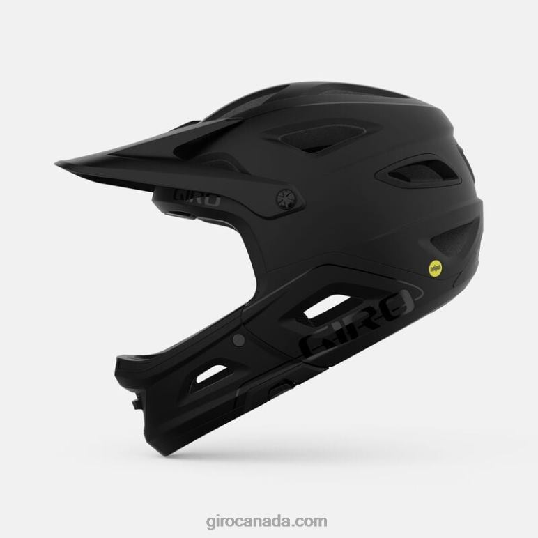 Giro Matte Black/Gloss Black Unisex Switchblade Mips Helmet 46F4N92