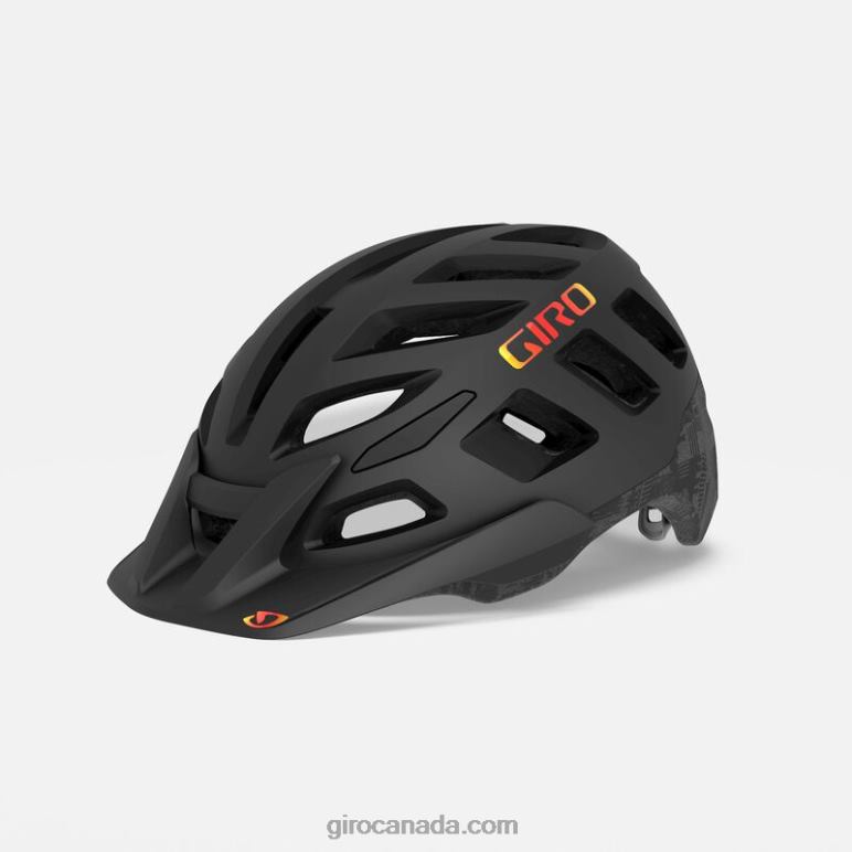 Giro Matte Black Hypnotic Unisex Radix Mips Helmet 46F4N624