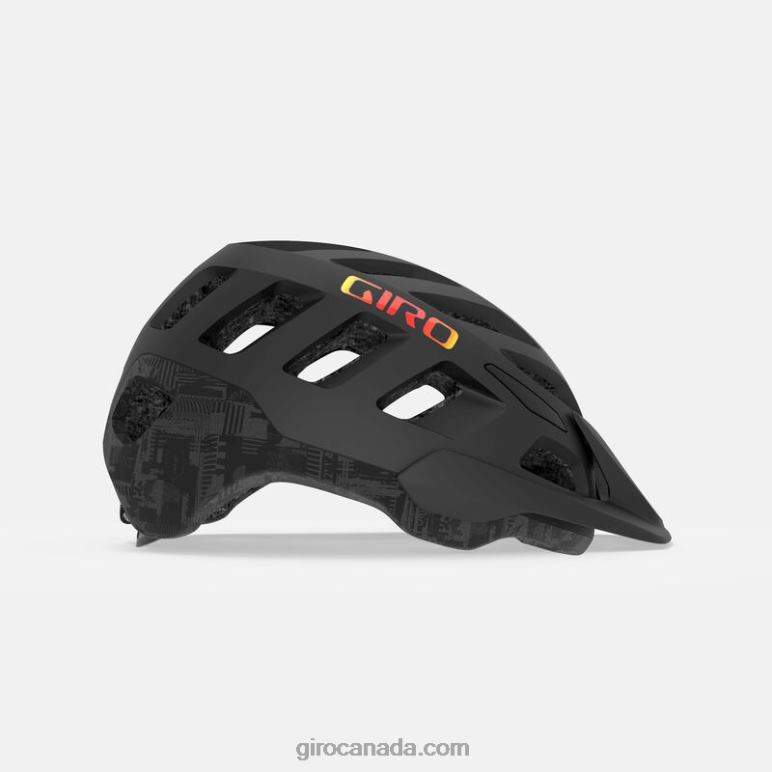 Giro Matte Black Hypnotic Unisex Radix Mips Helmet 46F4N624