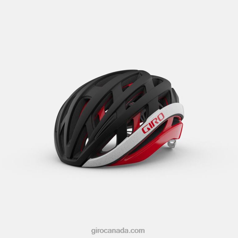 Giro Matte Black/Red Unisex Helios Spherical Helmet 46F4N278