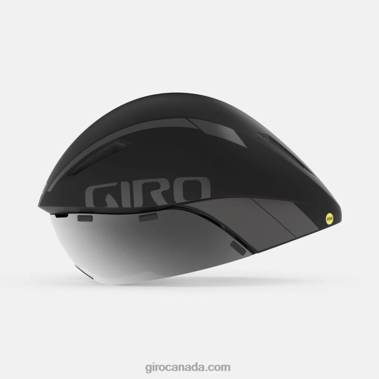 Giro Matte Black/Titanium Unisex Aerohead Mips Helmet 46F4N310