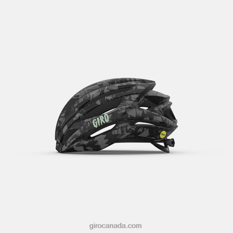 Giro Matte Black Underground Unisex Syntax Mips Helmet 46F4N615